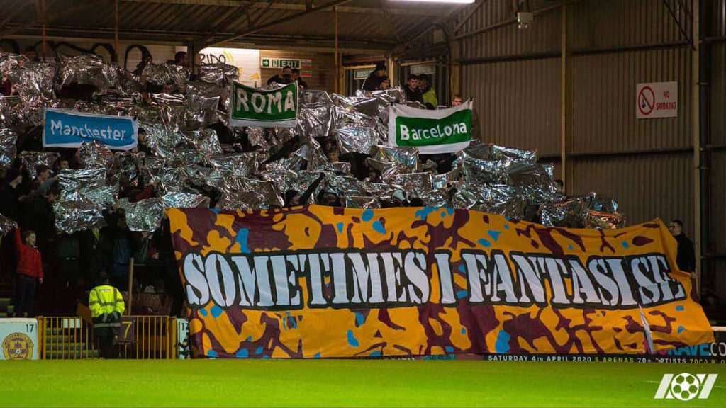 Motherwell FC match action
